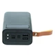 Портативний зарядний пристрій Power Bank XO PR142 With cable 30000 mAh 2USB Чорний - зображення 2