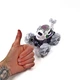 Машинка перевертыш музыкальная Jia Yue Toys 14 см на радиоуправлении с подсветкой Белый - изображение 4