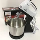 Миксер кухонный 7 скоростей ручной с металлической чашей 2 л Crownberg CB-7321 300 Вт - изображение 4
