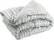 Одеяло Руно зимнее полуторное 140х205 антиаллергенное волокно Grey Braid (Р321.52_Grey Braid) - изображение 1