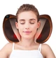 Массажная роликовая подушка массажер Massage pillow GHM 8018 для спины и шеи на 8 роликов - изображение 9