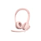 Наушники Logitech H390 USB Rose (981-001281) - изображение 1