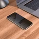 Защитное стекло для iPhone 14/13/13 Pro 6.1" антипшион HOCO A12 Pro unbreakable edge privacy protection - изображение 3