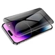 Захисне скло для iPhone 14 Pro Max 6.7" антипшион HOCO A12 Pro unbreakable edge privacy protection - зображення 4