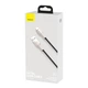 USB кабель Type-C роз'єм Baseus Cafule Series Metal Data Cable (0.25M, 66W, 480 Mbps). Black - зображення 10