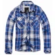 Рубашка Brandit Check NAVY (XL) - изображение 1