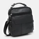 Сумка мужская кожаная Laras K105113bl Черная (ROZ6400172827) - изображение 4
