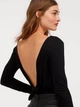 Боди-лонгслив H&M 0752437 S Черный - изображение 4