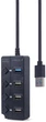 Hub USB 4-portowy Gembird UHB-U3P1U2P3P-01 - obraz 3