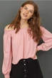 Блузка H&M 0622238 XXS Ніжно рожевий - зображення 3