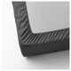Простыня IKEA NATTJASMIN НАТТЯСМИН, темно-серый, 240х260 см (арт. 904.427.20) - изображение 3