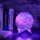 Нічник Місяць з акумулятором Berger Galaxy 12см 3D RGB з пультом д/к - изображение 5