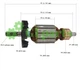 Якорь Whicepart на Советскую дрель ИЭ-1035 - изображение 2