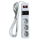 Удлинитель на 3 гнезда + вольтметр 10A/2500W 3м с заземлением Lemanso LMK71005 - изображение 2