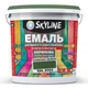 Эмаль для пола акрил-полиуретановая SkyLine Оливково-зеленая RAL 6003 3 л - изображение 1