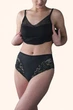 Трусики слипы высокие с утяжкой Janira 36798 black 44(M) Черный - изображение 1