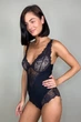 Боді з мереживом Janira 45265 black 44(M) Чорний - зображення 3