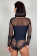 Жіноче боді з мереживом Janira 45266 black 46(L) Чорний - зображення 4