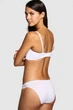 Жіночі мереживні трусики сліп 2 шт. Janira 31548 white 44(M) Білий - зображення 2