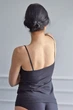 Майка бавовняна з мереживом Janira 45144 black 46(L) Чорний - зображення 3