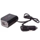 Подовжувач прикурювача 2 виходи + 2USB 2,1A 12-24V VOIN SC-2069 - зображення 2