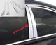 Хромированная пленка для стоек Chevrolet Aveo T200 (2002-2008), автоаксессуары для Aveo T200, хром пленка для - изображение 1
