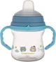 Тренировочная кружка Canpol Babies Bonjour Paris с силиконовым носиком FirstCup 150 мл Голубая (56/612_blu) - изображение 1