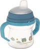 Тренировочная кружка Canpol Babies Bonjour Paris с силиконовым носиком FirstCup 150 мл Голубая (56/612_blu) - изображение 2