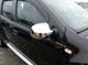 2 Накладки на дзеркала для Renault Sandero 2007-2013, хромовані, пластик - зображення 7