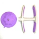 Тренажер для пресса на присоске Suction Cup Trainer напольный домашний тренажер для пресса Фиолетовый - изображение 2