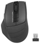 Комьютерная мышка A4Tech Fstyler FG30S, Gray, USB, бездротова, оптична, безшумна, 1000/1600/2000 dpi, 125 Hz, 6 кнопок, 1xAA - изображение 1