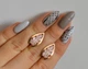 Серебряные сережки с золотом 172с2-7 - изображение 2
