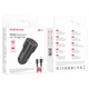 Зарядне автомобільне BOROFONE BZ19 Wisdom (2USB 2.4A) Type-C Чорний - изображение 2