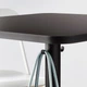 Барний стіл IKEA STENSELE 70х70 см антрацит (993.239.25) - зображення 4