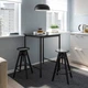 Барний стіл і 2 барні стільці IKEA SANDSBERG/DALFRED 67х67 см (094.292.00) - зображення 2