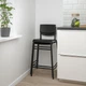 Барний стіл і 2 барних стільця IKEA SANDSBERG / STIG 67х67 см чорний (294.702.17) - зображення 2