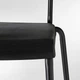 Барний стіл і 2 барних стільця IKEA SANDSBERG / STIG 67х67 см чорний (294.702.17) - зображення 4