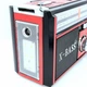 Радиоприёмник многофункциональный портативный c фонариком LED USB AUX Golon RX-381 радио FM/AM/SW Красный - изображение 5
