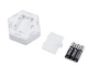 Набор из трёх LED ламп с пультом и подсветкой разных цветов led light with remote control set of 3 - изображение 3