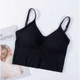 Жіночий топ з поролоновими чашками чорний One Size 1220_14-88 - зображення 2