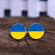 Патріотичні запонки з українською символікою - зображення 1