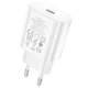 Мережевий зарядний пристрій HOCO N22 Jetta Type-C cable 25W White - изображение 10