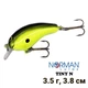 Воблер Norman Lures Tiny N 38мм 3,5гр TN-21 Chart/Black - зображення 1