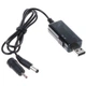 Кабель живлення USB to DC 3.5x1.35mm + 5.5x2.1mm 9V-12V Dynamode (KWS-912V) - зображення 2
