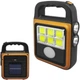 Фонарь - прожектор с солнечной панелью+ USB Solar HS-8020D Оранж - изображение 2