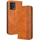 Чохол-книжка Deexe Retro Style для Motorola Moto G72 - Brown - зображення 4