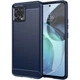 Силиконовый (TPU) чехол UniCase Carbon для Motorola Moto G72 - Blue - изображение 1