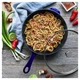 Сковорідка Staub Cast Iron 25 см з кришкою синя - зображення 6