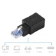 Переходник соединитель LAN RJ45 Male - RJ45 Female, прямой (48529) - изображение 3