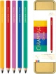 Набор Карманных карандашей Caran d'Ache Maxi Colour Treasure 5 шт в металлическом пенале (7630002351072) - изображение 1
